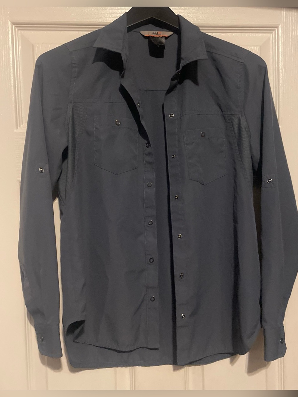 511 Tactical Gray Button-Up snap Shirt size xsmall